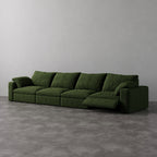 CloudLuxe 4-Piece Modular Recliner Sofa