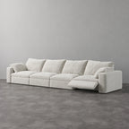CloudLuxe 4-Piece Modular Recliner Sofa