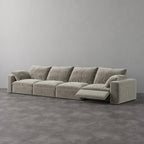 CloudLuxe 4-Piece Modular Recliner Sofa