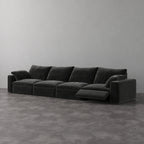 CloudLuxe 4-Piece Modular Recliner Sofa