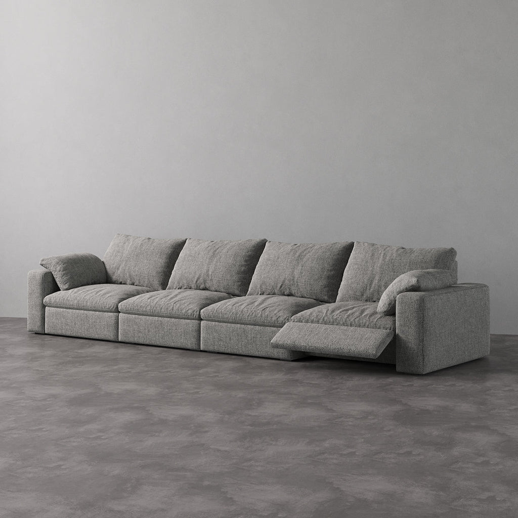 CloudLuxe 4-Piece Modular Recliner Sofa