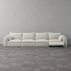 CloudLuxe 4-Piece Modular Recliner Sofa