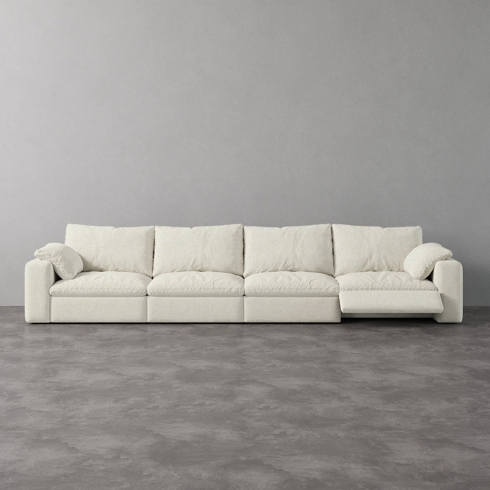 CloudLuxe 4-Piece Modular Recliner Sofa