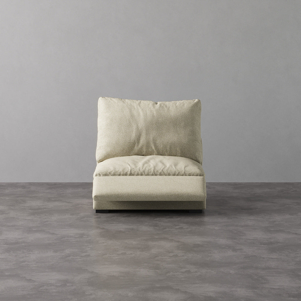 Armless Recliner Chair