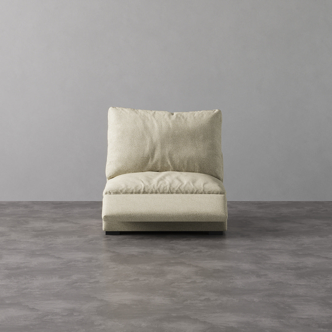 Armless Recliner Chair