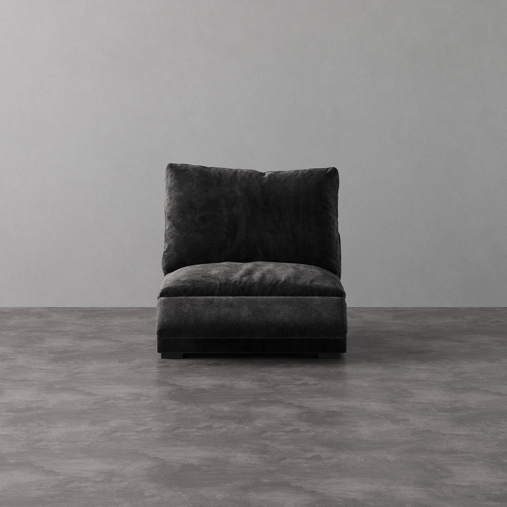 Armless Recliner Chair