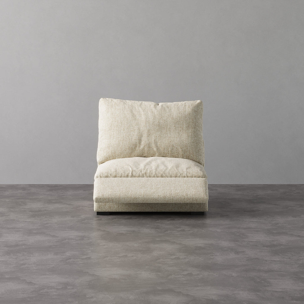 Armless Recliner Chair