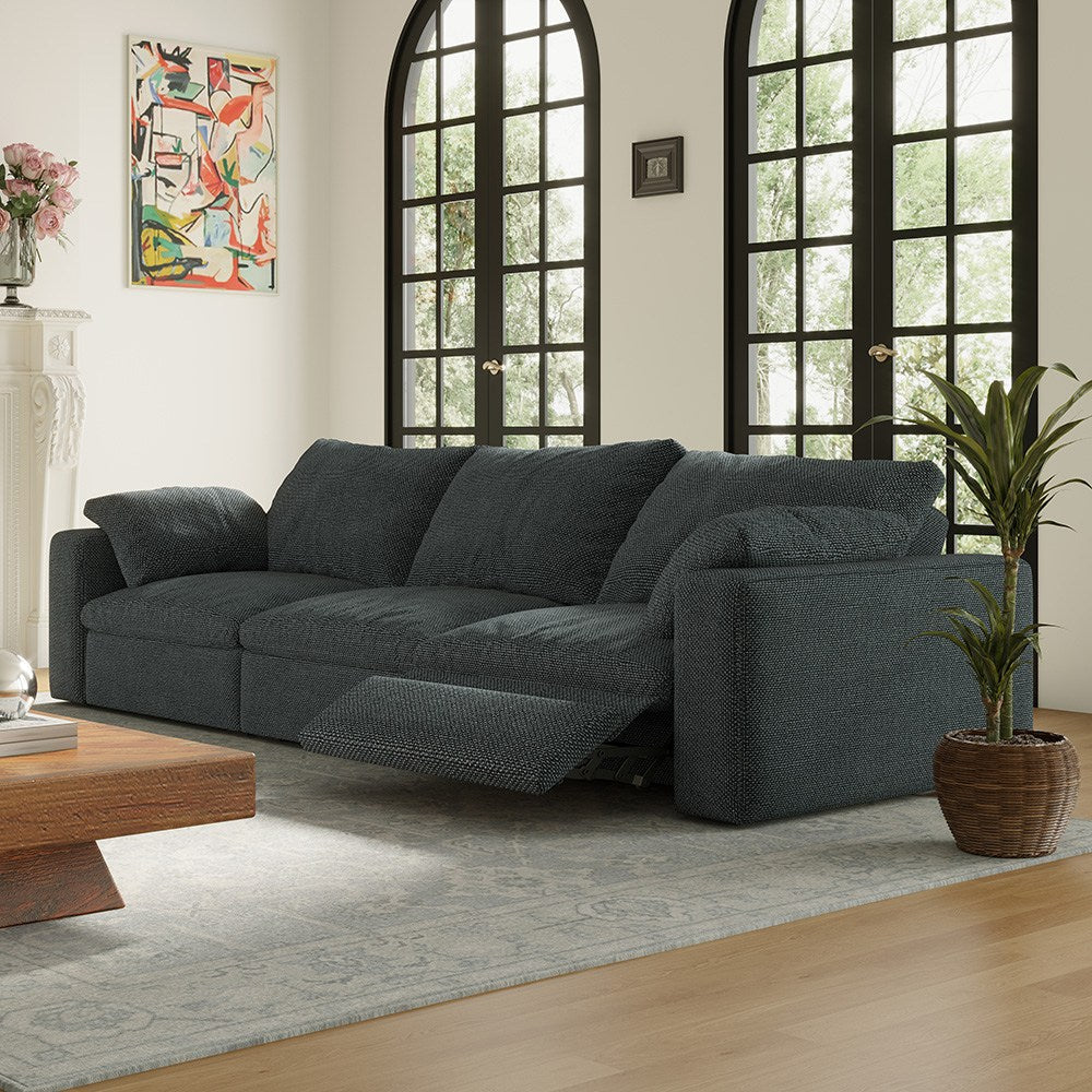 CloudLuxe 3-Piece Modular Recliner Sofa