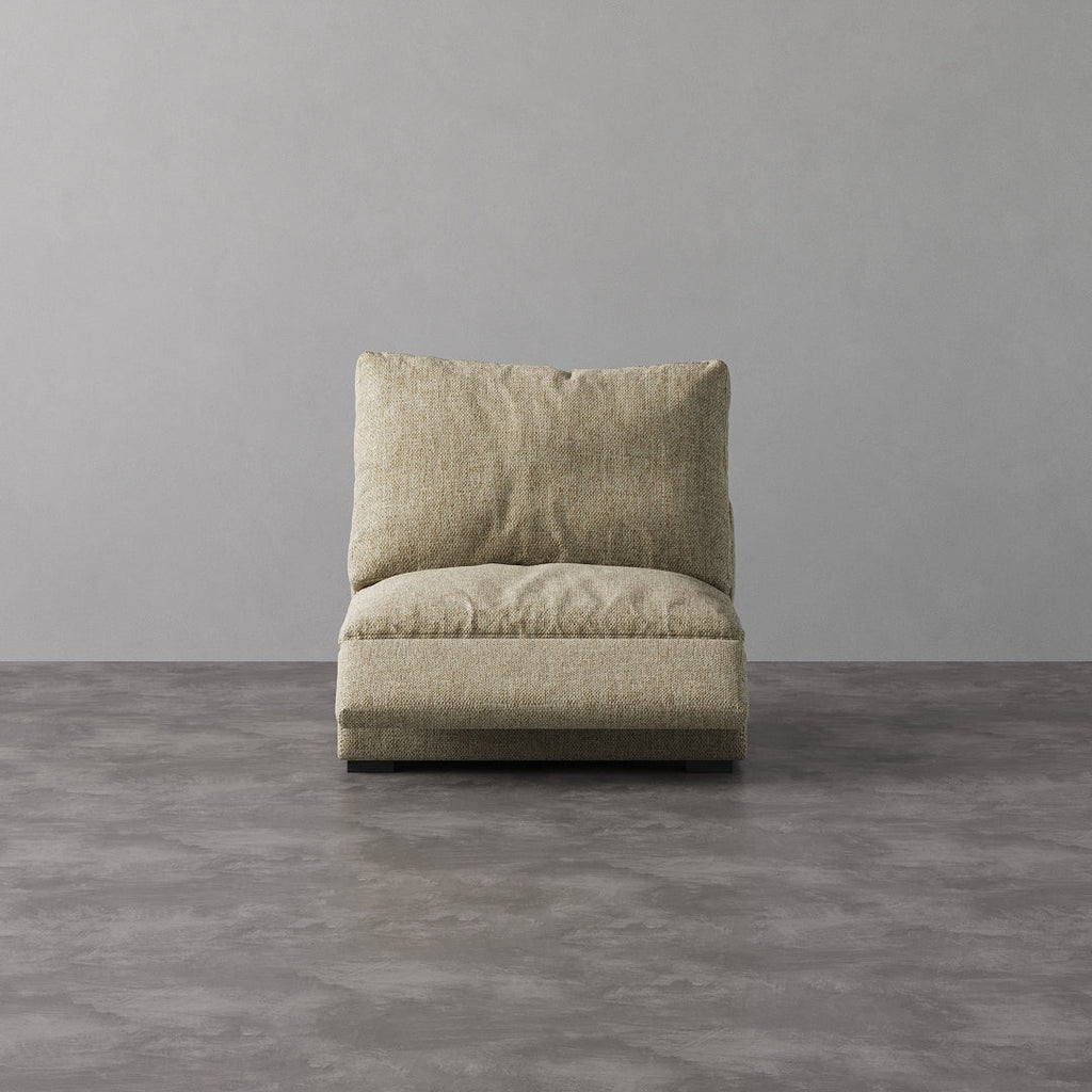 Armless Recliner Chair