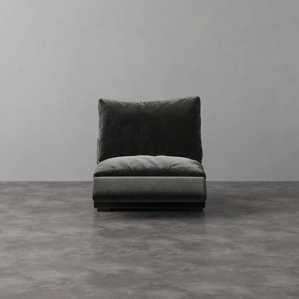 Armless Recliner Chair