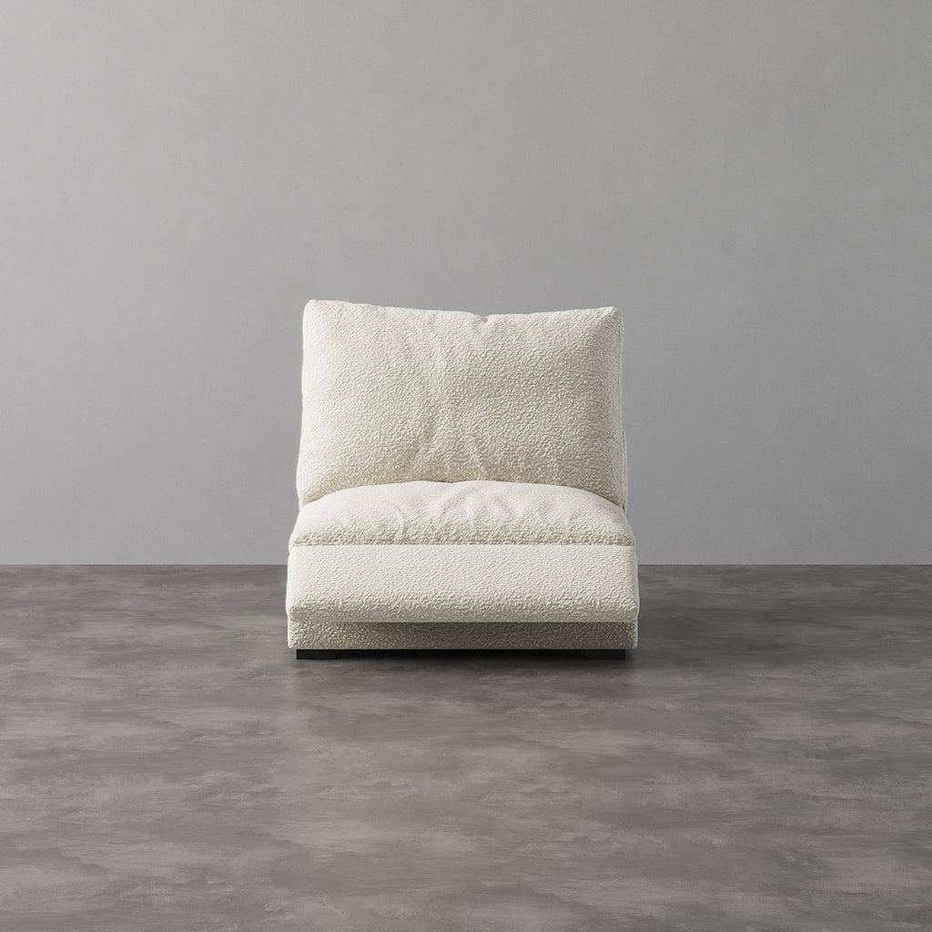 Armless Recliner Chair