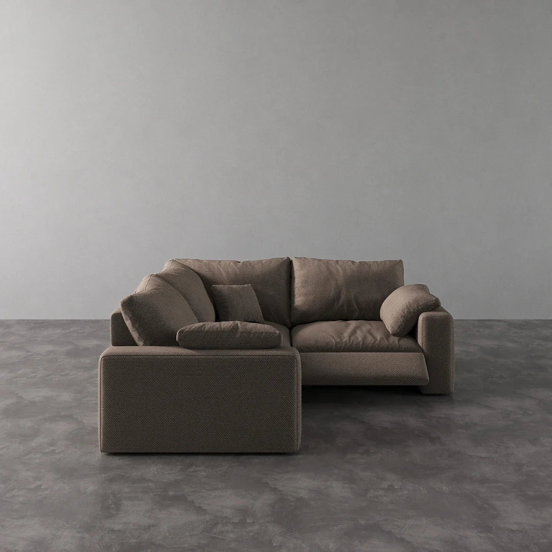 CloudLuxe Corner 3-Piece Modular Recliner Sectional