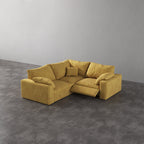 CloudLuxe Corner 3-Piece Modular Recliner Sectional
