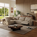 CloudLuxe L-Shape 4-Piece Modular Recliner Sectional