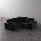 CloudLuxe Corner 3-Piece Modular Recliner Sectional