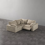 CloudLuxe Corner 3-Piece Modular Recliner Sectional