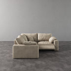 CloudLuxe Corner 3-Piece Modular Recliner Sectional-Corduroy