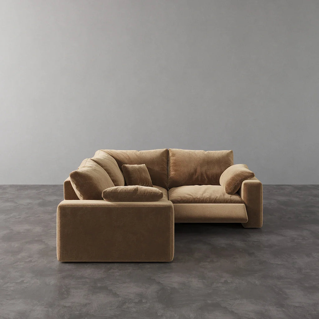 CloudLuxe Corner 3-Piece Modular Recliner Sectional