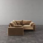 CloudLuxe Corner 3-Piece Modular Recliner Sectional