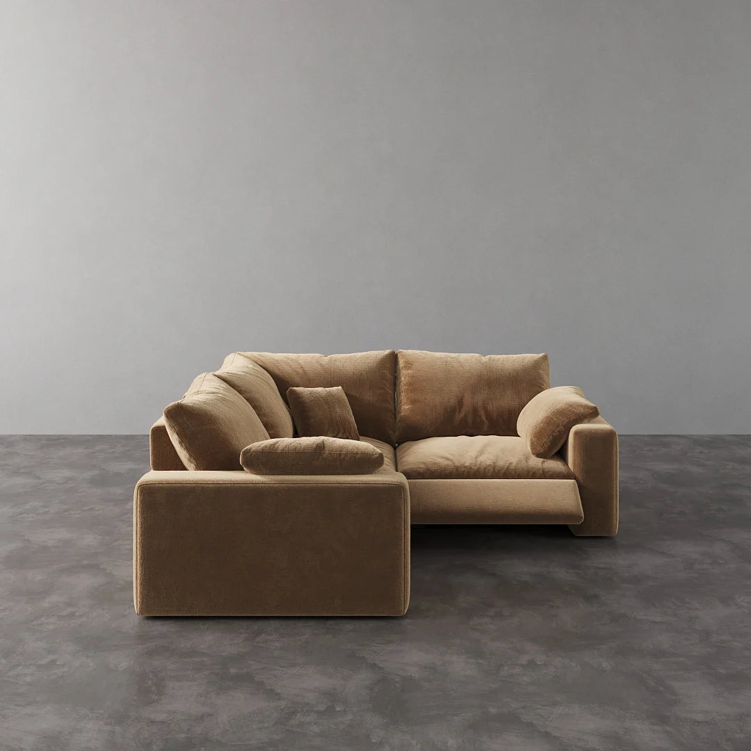 CloudLuxe Corner 3-Piece Modular Recliner Sectional