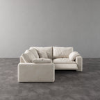 CloudLuxe Corner 3-Piece Modular Recliner Sectional-Corduroy