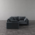 CloudLuxe Corner 3-Piece Modular Recliner Sectional