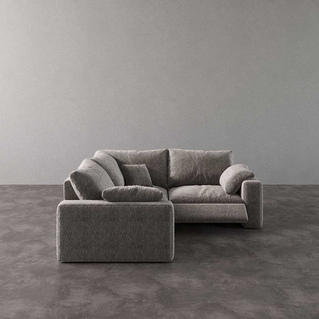 CloudLuxe Corner 3-Piece Modular Recliner Sectional