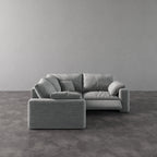 CloudLuxe Corner 3-Piece Modular Recliner Sectional