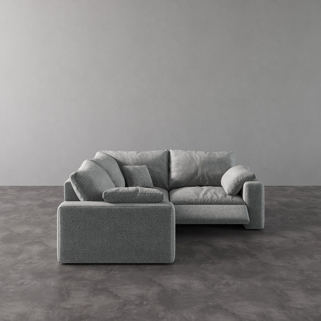 CloudLuxe Corner 3-Piece Modular Recliner Sectional