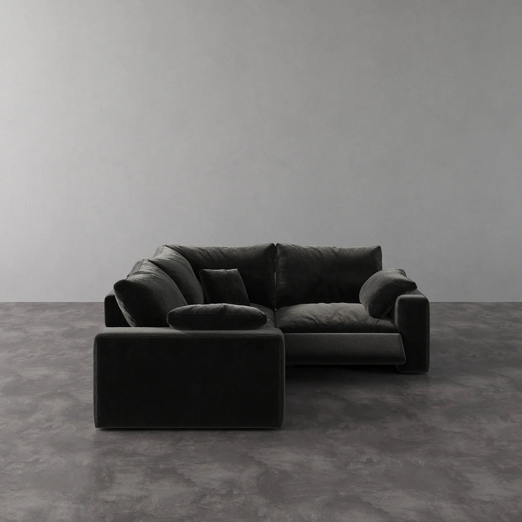 CloudLuxe Corner 3-Piece Modular Recliner Sectional