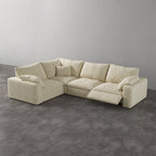 CloudLuxe L-Shape 4-Piece Modular Recliner Sectional