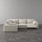 CloudLuxe L-Shape 4-Piece Modular Recliner Sectional