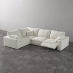 CloudLuxe L-Shape 4-Piece Modular Recliner Sectional