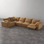 CloudLuxe L-Shape 5-Piece Modular Recliner Sectional