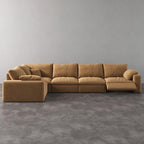 CloudLuxe L-Shape 5-Piece Modular Recliner Sectional