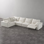 CloudLuxe L-Shape 5-Piece Modular Recliner Sectional