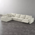 CloudLuxe L-Shape 5-Piece Modular Recliner Sectional