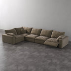 CloudLuxe L-Shape 5-Piece Modular Recliner Sectional
