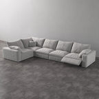 CloudLuxe L-Shape 5-Piece Modular Recliner Sectional