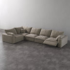 CloudLuxe L-Shape 5-Piece Modular Recliner Sectional