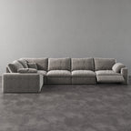 CloudLuxe L-Shape 5-Piece Modular Recliner Sectional