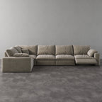 CloudLuxe L-Shape 5-Piece Modular Recliner Sectional