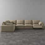 CloudLuxe L-Shape 5-Piece Modular Recliner Sectional
