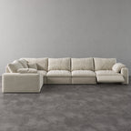 CloudLuxe L-Shape 5-Piece Modular Recliner Sectional