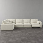CloudLuxe L-Shape 5-Piece Modular Recliner Sectional