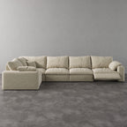 CloudLuxe L-Shape 5-Piece Modular Recliner Sectional