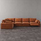 CloudLuxe L-Shape 5-Piece Modular Recliner Sectional