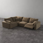CloudLuxe L-Shape 4-Piece Modular Recliner Sectional-Pet-Friendly