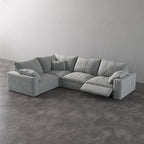 CloudLuxe L-Shape 4-Piece Modular Recliner Sectional