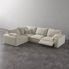 CloudLuxe L-Shape 4-Piece Modular Recliner Sectional